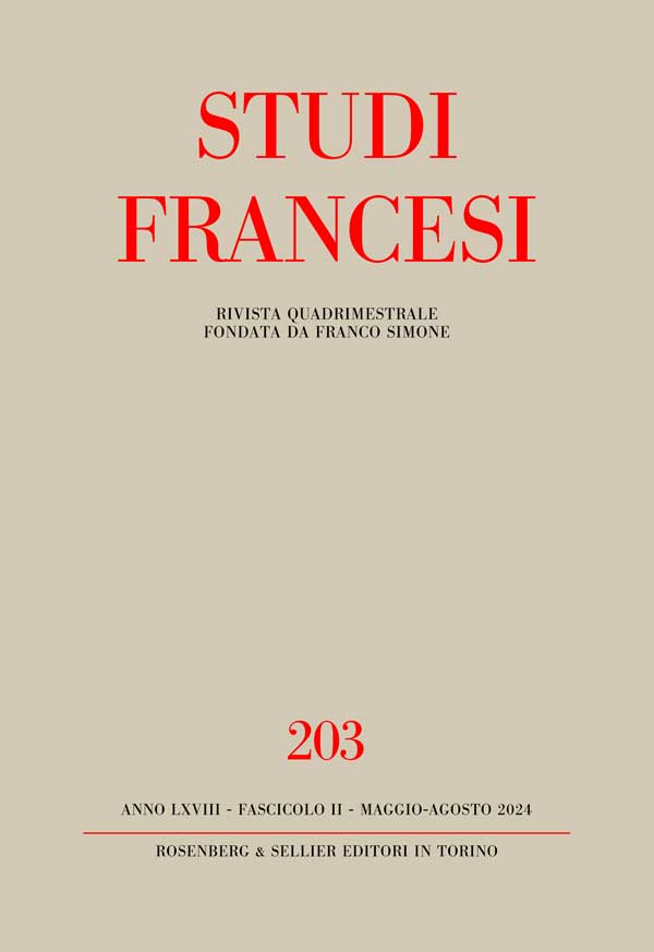 STUDI FRANCESI 203